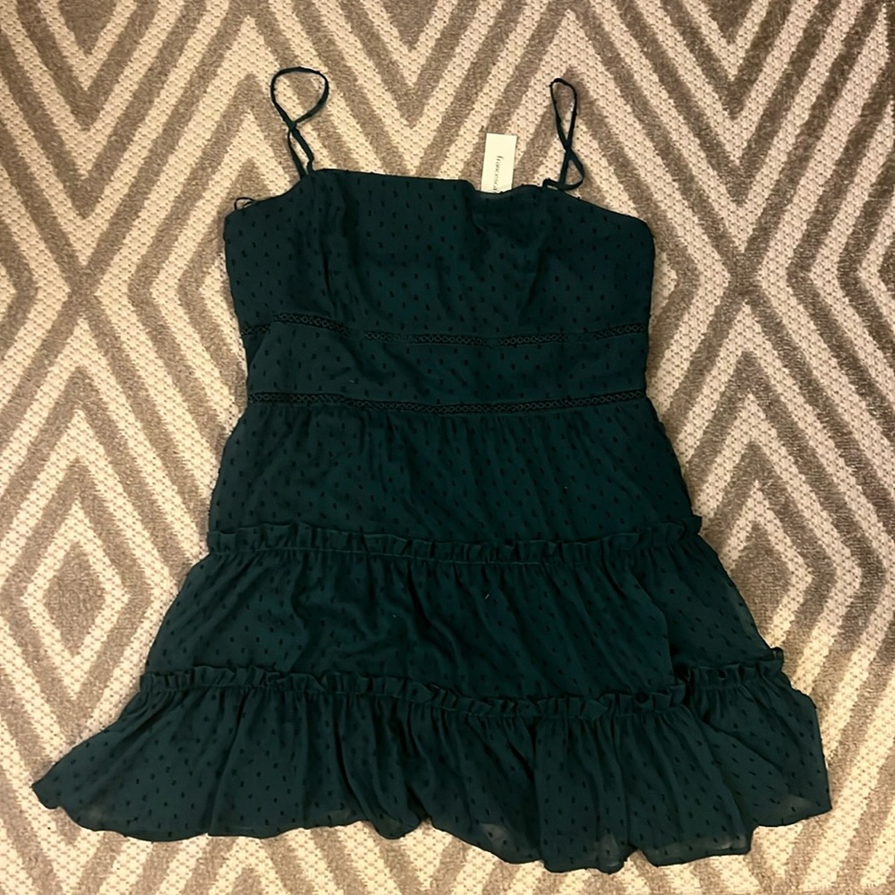 NWT Francesca’s green dress